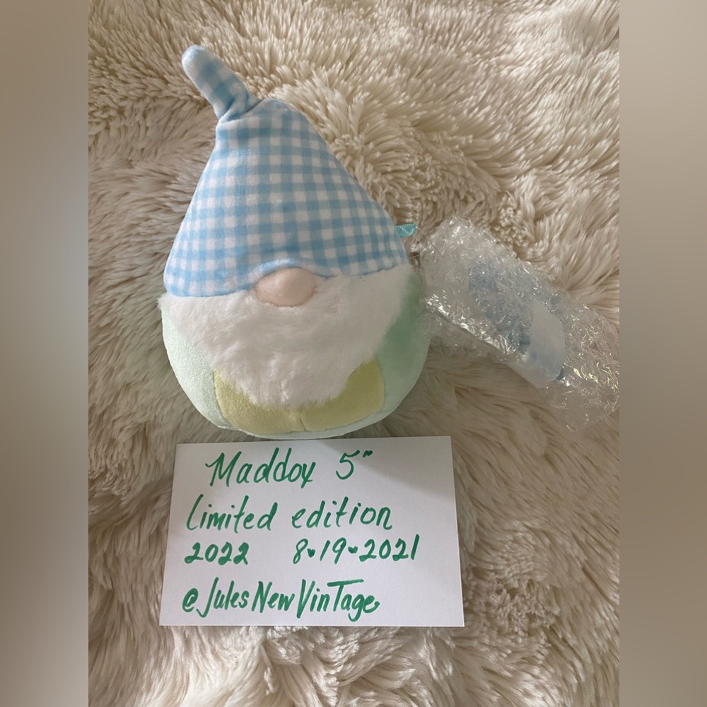 🌀MEET MADDOXⓂ️ Your GNOME 💙💚SQUISHMALLOW To Love, Snuggle & Play✳️